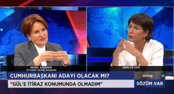 Akşener, cumhurbaşkanlığı ve “Devlet Abla” duruşu