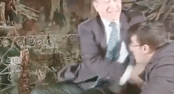 Gazeteci Muharrem Sarıkaya’dan meslektaşına şiddet