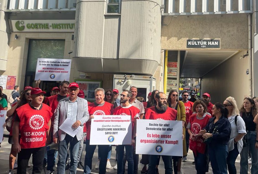 Alman Kültür’ün Ankara çalışanları sendikal hakları için greve hazırlanıyor