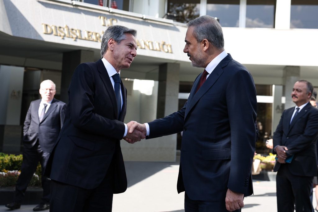 ABD Dışişleri Bakanı Blinken Ankara’da Hakan Fidan ile görüştü