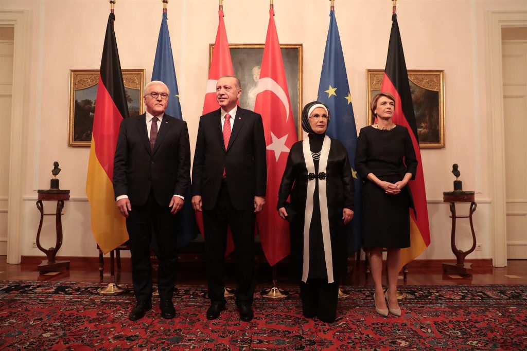 Almanya Cumhurbaşkanı Steinmeier Türkiye’ye gelirken