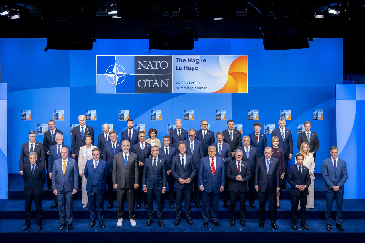 Welcome Ceremony and Official Photo - 2025 NATO Summit in The Hague